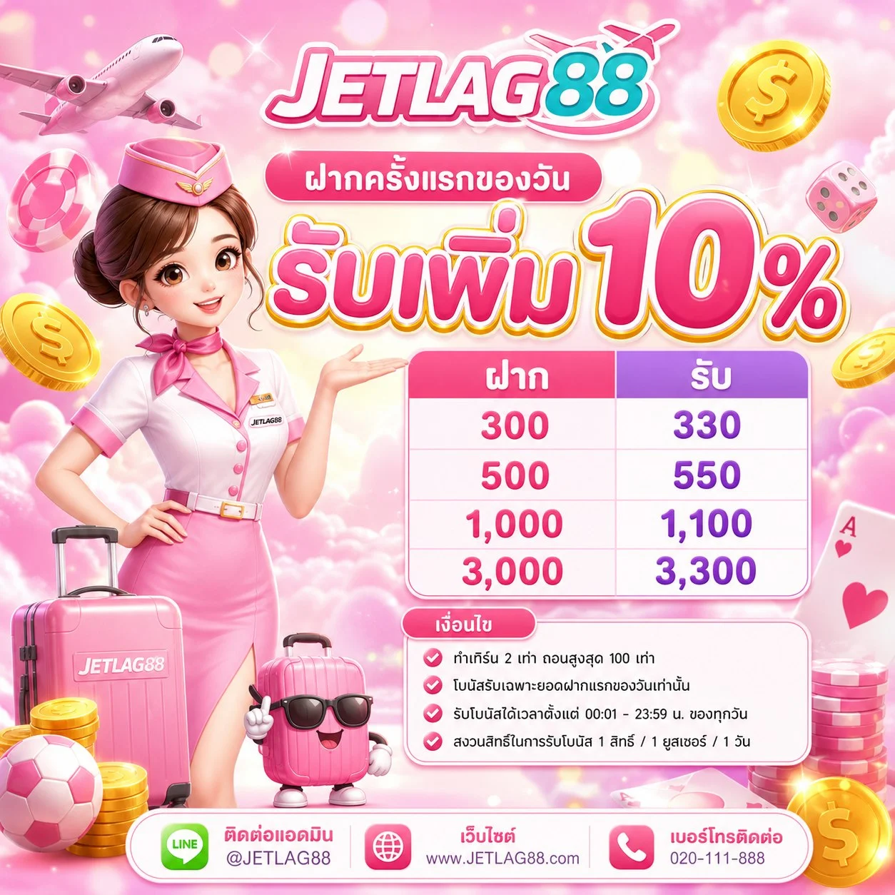 โปรโมชั่น jetlag88